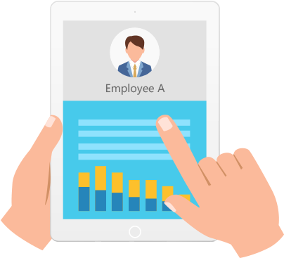 8manage Provides A Customizable Personal Workbench - Human Resource Management (403x416)