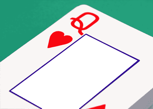 Queen Of Hearts Card Template 1331 - Queen Of Hearts Blank (600x427)