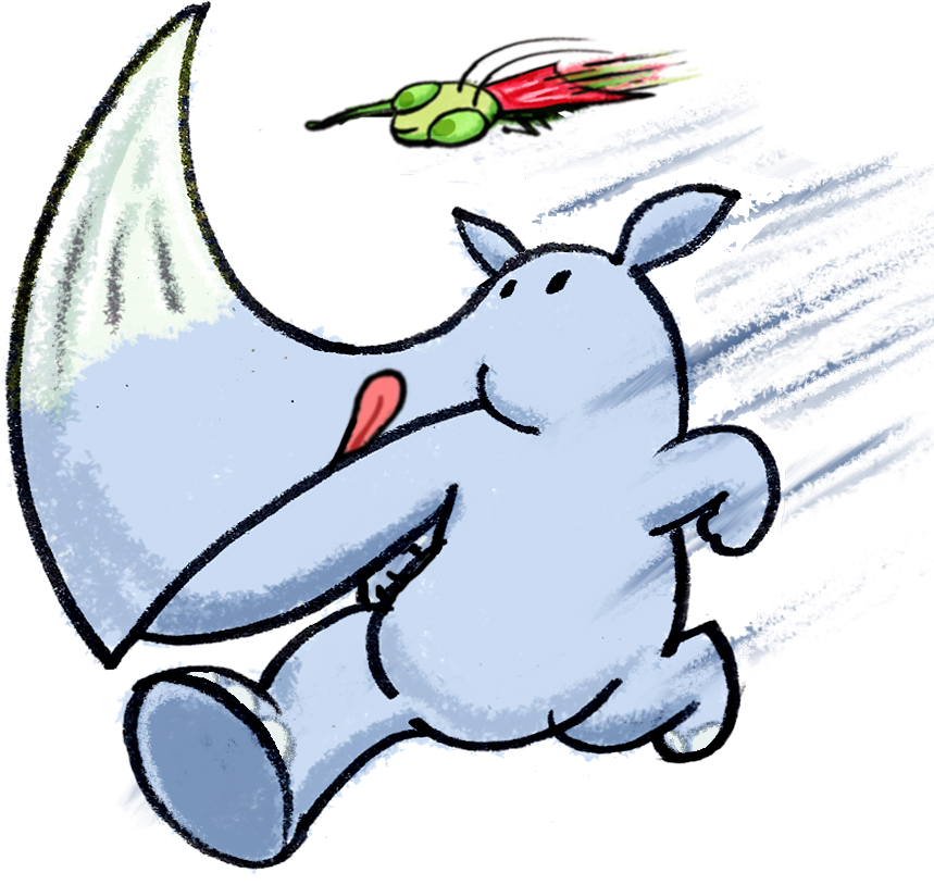 The New Food4rhino Website Was Launched A Few Months - Cartoon (863x832)