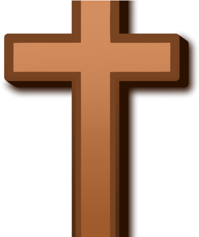 Free Cross Clipart - Brown Cross (640x480)
