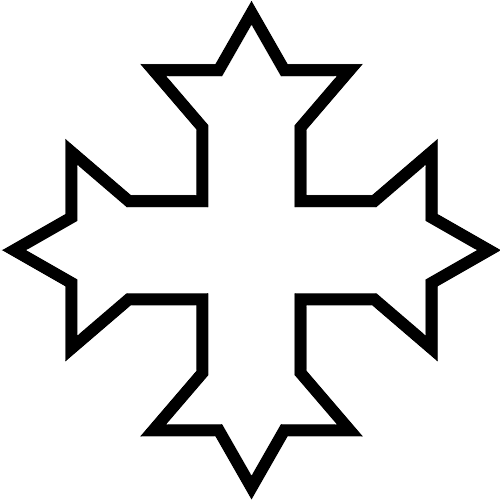 Coptic Cross - West Coast Choppers Logo (500x500)
