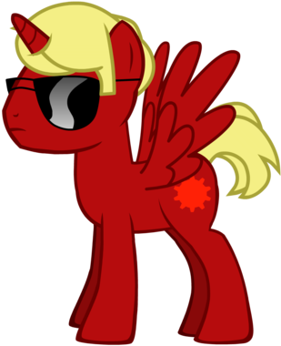 David Strider, The Alicorn Knight Of Time By Mastermitosi - Cartoon (900x705)