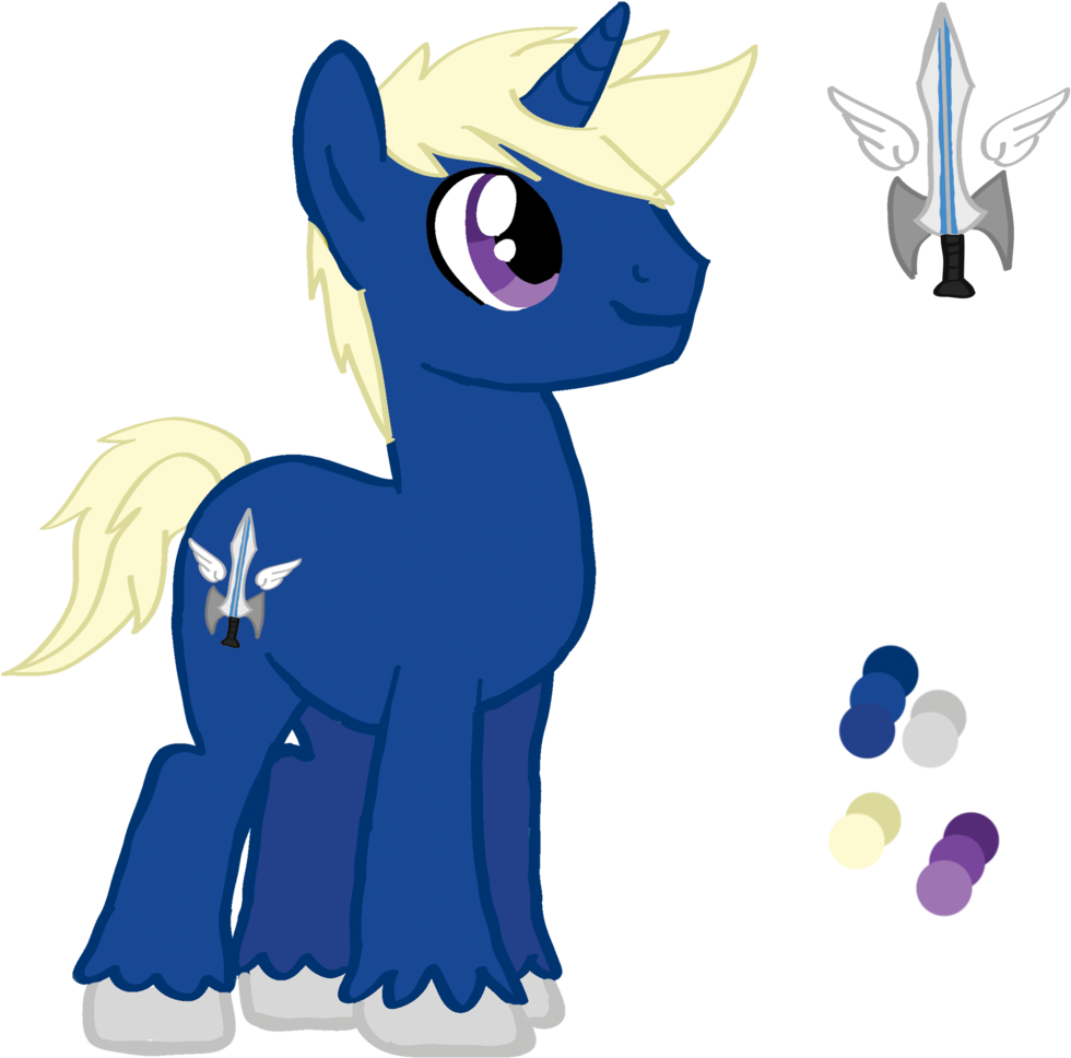 Violetrosedragon14 Mlp Stallion Chara - Mlp Ocs Pegasus Stallion (1024x1030)