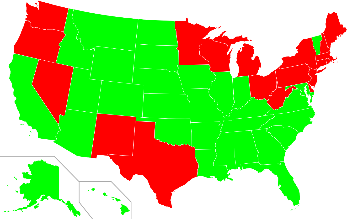 Does The State Have English As Its Official Language - States With Corporal Punishment (1501x928)