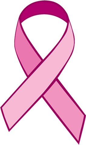 While You Are Decorating For Fall With Pumpkins And - Pink Breast Cancer Ribbon (284x480)