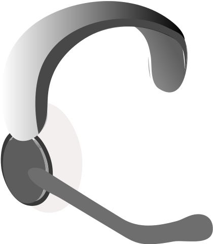 210 × 240 Pixels - Headphone With Mic Png (420x480)