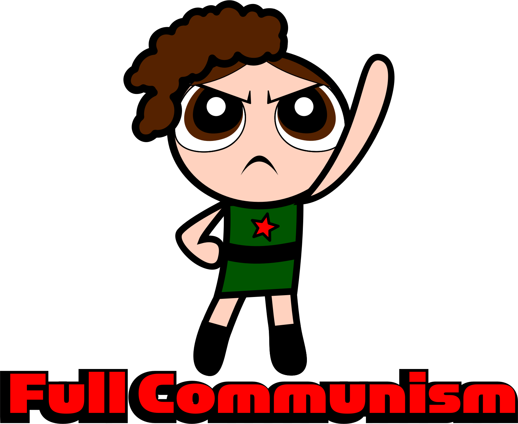 Communism Girl - Communist Clip Art (1676x1372)