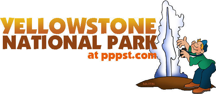 Yellowstone National Park Clipart - Clipart Yellowstone National Park (709x312)