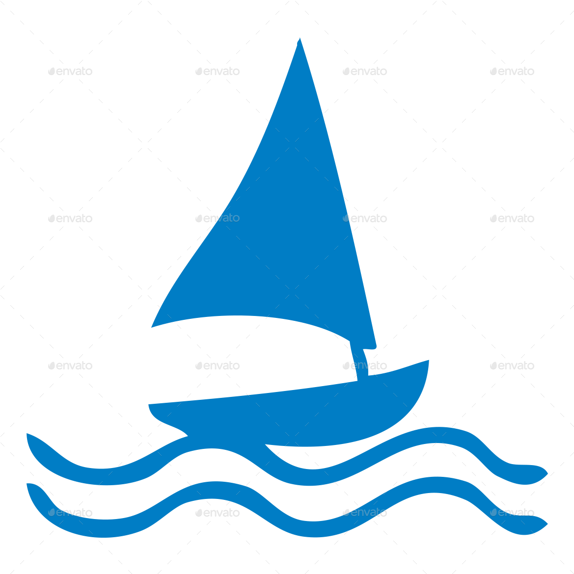 60 Travel Icons - Sail (1181x1181)