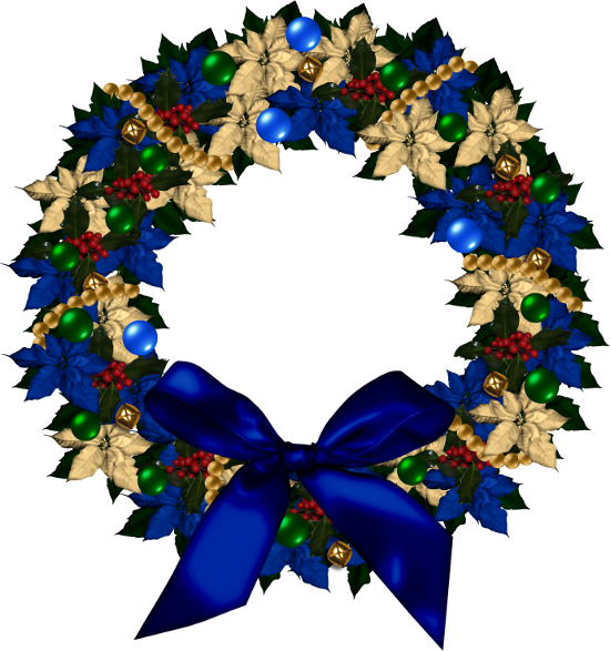 Holiday Burlap Wreath - Happy Christmas Wreath Photo Card (550x587)