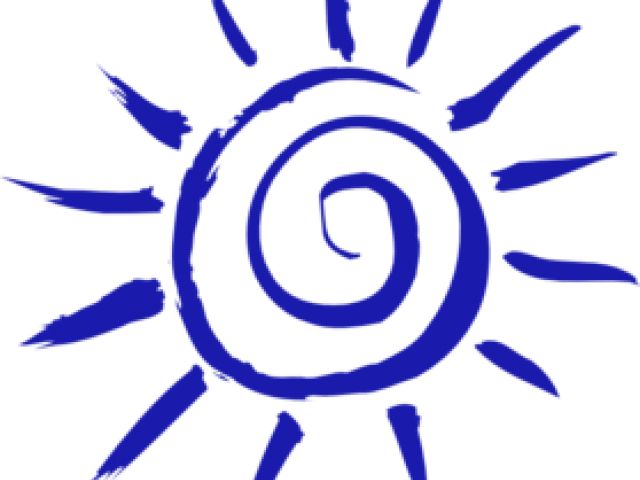 Sun Clipart Clipart Blue - Sun (640x480)