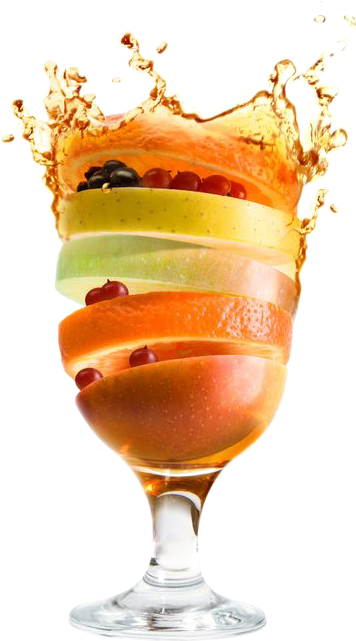 Orange Juice Cocktail Jungle Juice Long Island Iced - Fruits Juice Splash Png (660x666)