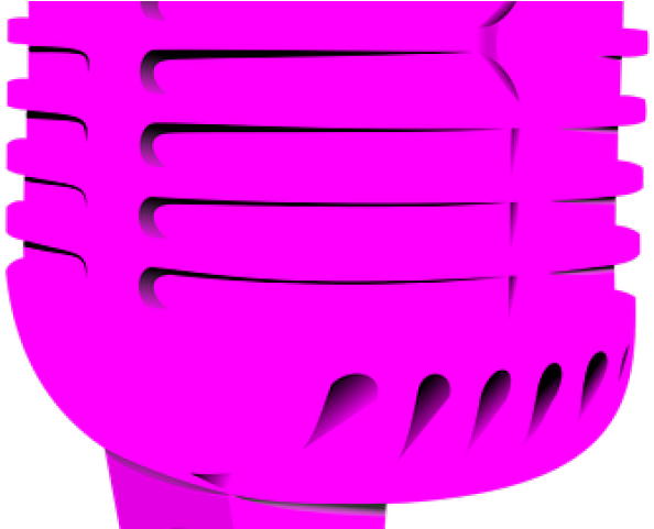 Pink Singer Clipart Microphone - Sound (640x480)
