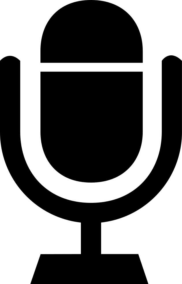 Microphone Clipart Svg - Ip Camera (630x980)