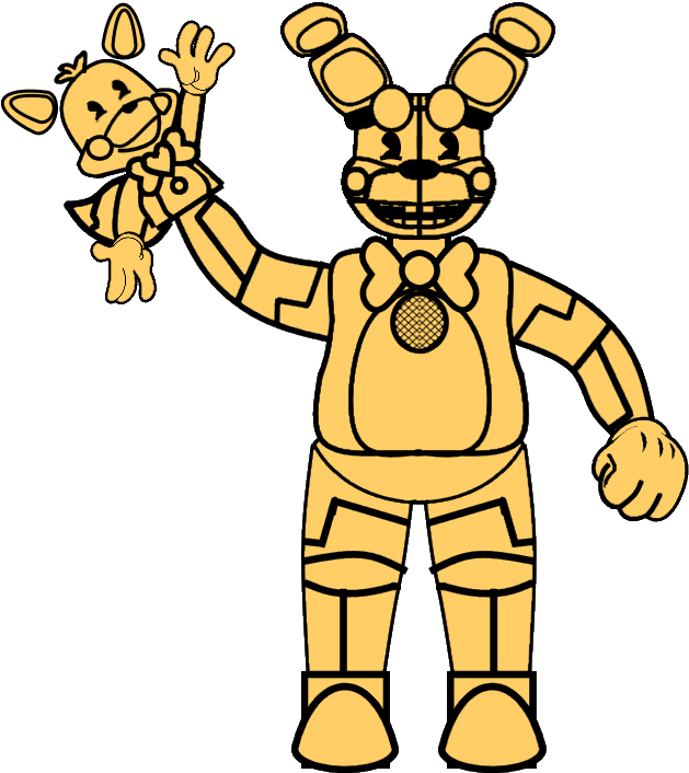 My Oc And The Ink Machine Full Body By Fnafkingofcre - Cartoon (697x817)