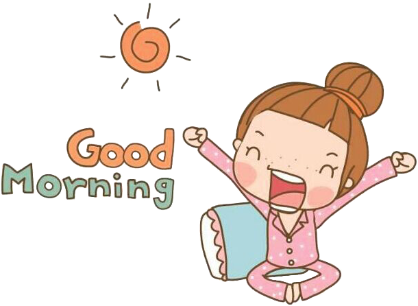 Breakfast Morning Icon - Morning Cartoon Png (646x509)