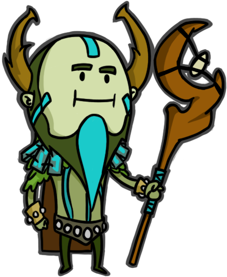 Nature's Prophet Dota2 By Xcheetosx - Nature's Prophet Dota2 By Xcheetosx (535x626)