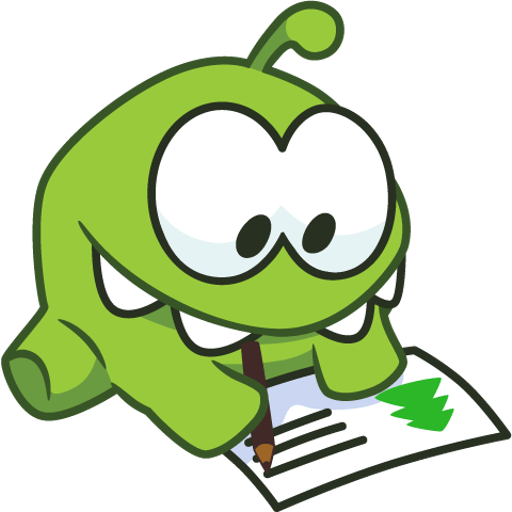 Sticker Cut The Rope Vkontakte Telegram Clip Art - Sticker (512x512)