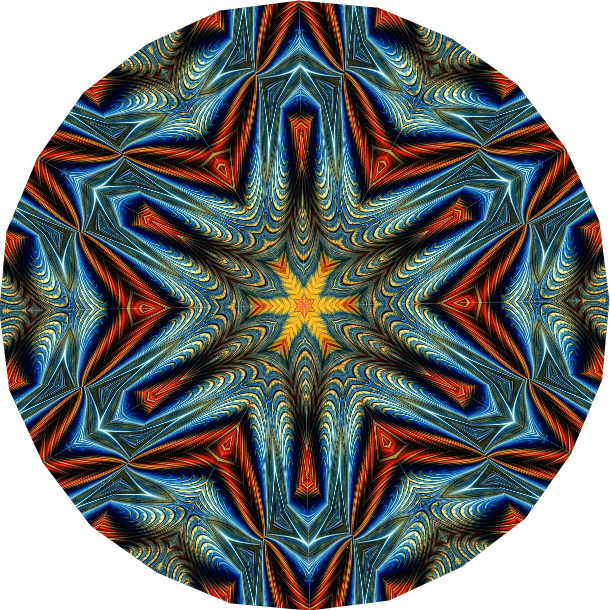 Kaleidoscope On Pc - Circle (610x610)