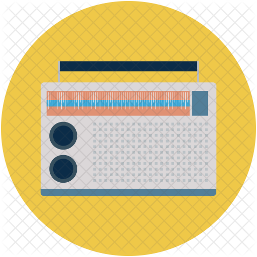 Radio Icon - Circle (512x512)