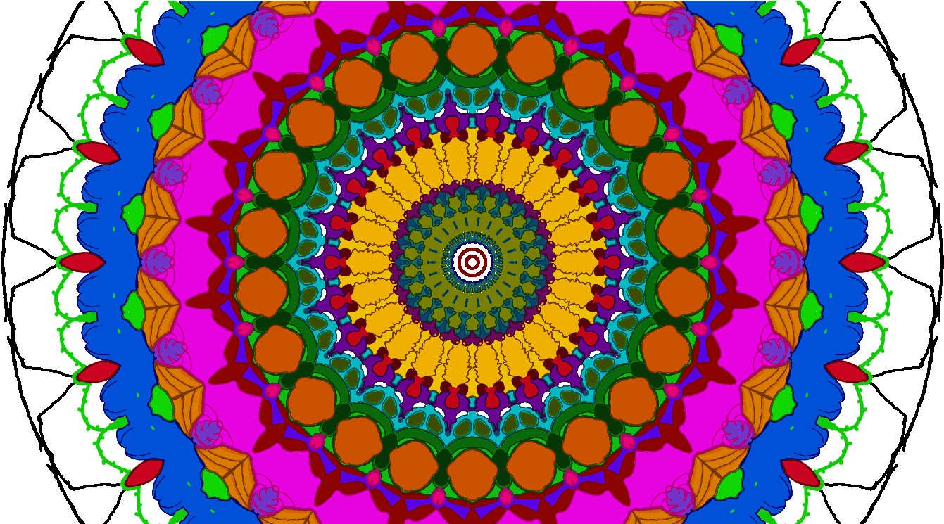 Here Is A Few Of The Most Amazing Mandalas That Were - Circle (1536x744)