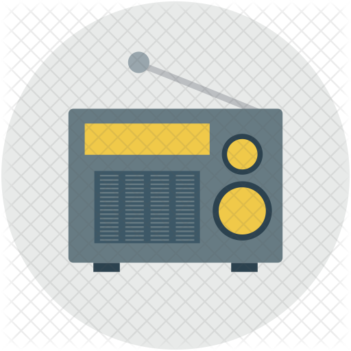 Radio Icon - Traffic Sign (512x512)