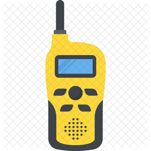 Walkie Talkie Icon - Two-way Radio (512x512)