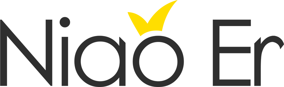 Niao Er Logo Black - Circle (976x300)