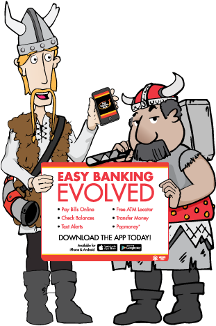 To Unveil First Harrison Bank's New Mobile Capabilities, - Cartoon (450x500)
