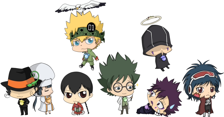 Khr Arcobaleno By Chibitigre - Reborn! (900x486)