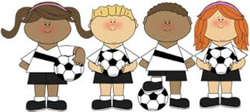 The Regular Registration Period For The Spring 2016 - Cartoon Girl Soccer Players (500x300)