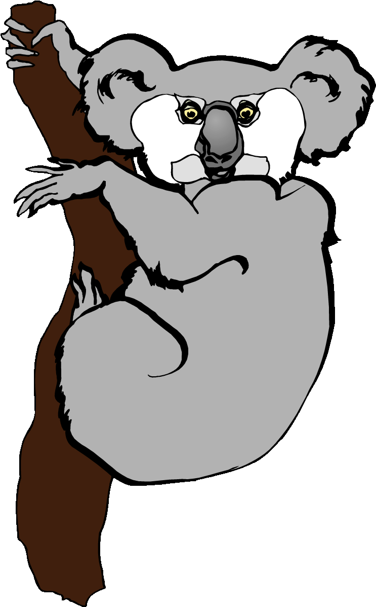Koala Clipart - Clip Art (750x1199)
