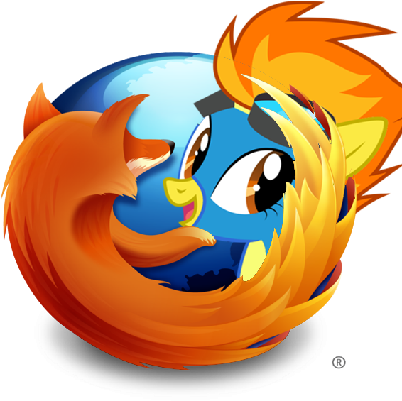 Mlp Logo Mozilla Firefox By Golden Fly - Mozilla Firefox (600x600)