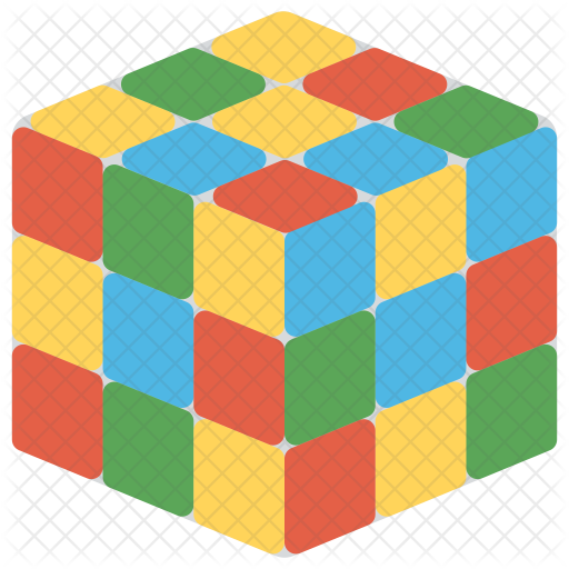 Rubik Cube Icon - Rubik's Cube (512x512)