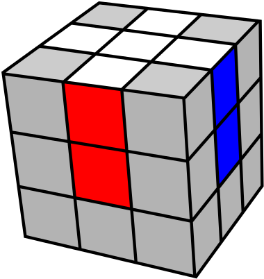 Cross Solved - Rubik's Cube Solution (1200x1200)