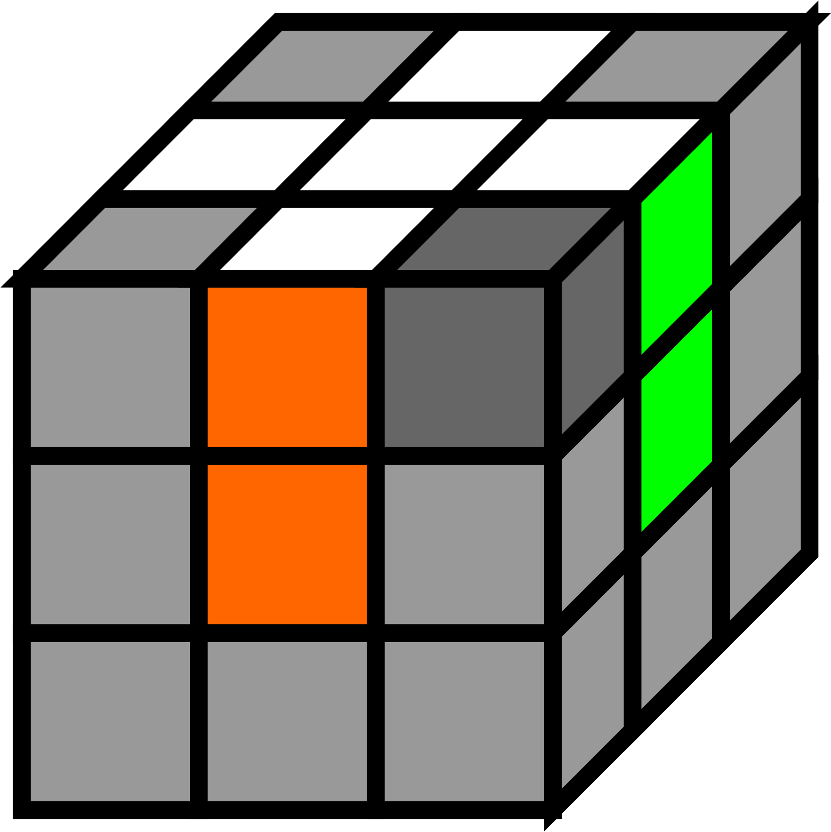 Open - Rubiks Cube (2000x2000)