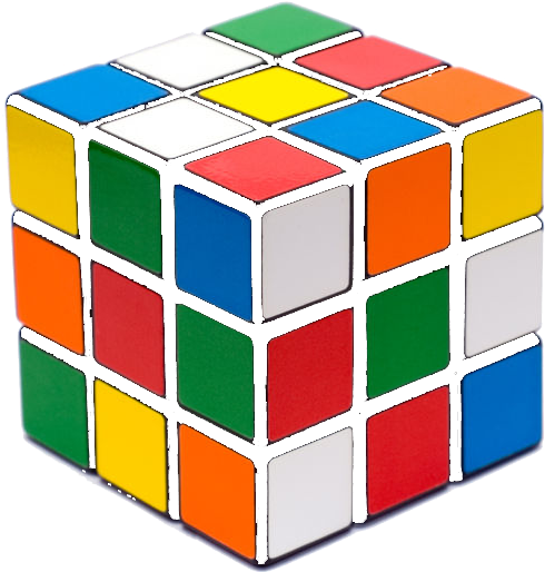 This Is The Very Start Of My Rubiks Cube Poster, Where - Rubik Icon Minimalist (600x600)