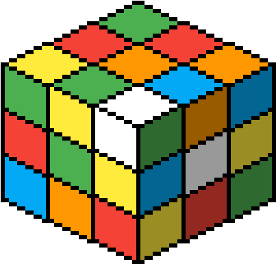 Rubix Cube - Pixel (600x600)