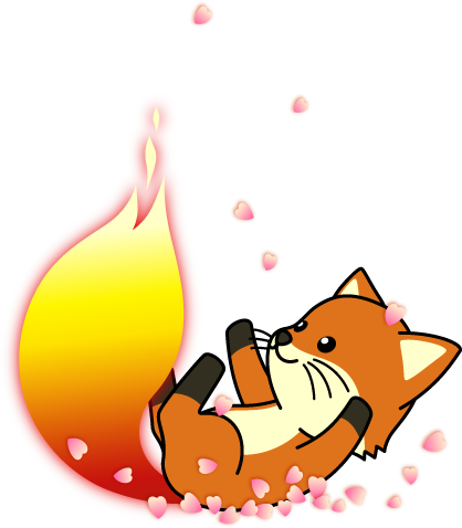 Image From Foxkeh's Wallpaper For April 2007 - Cute Firefox Icon (418x478)
