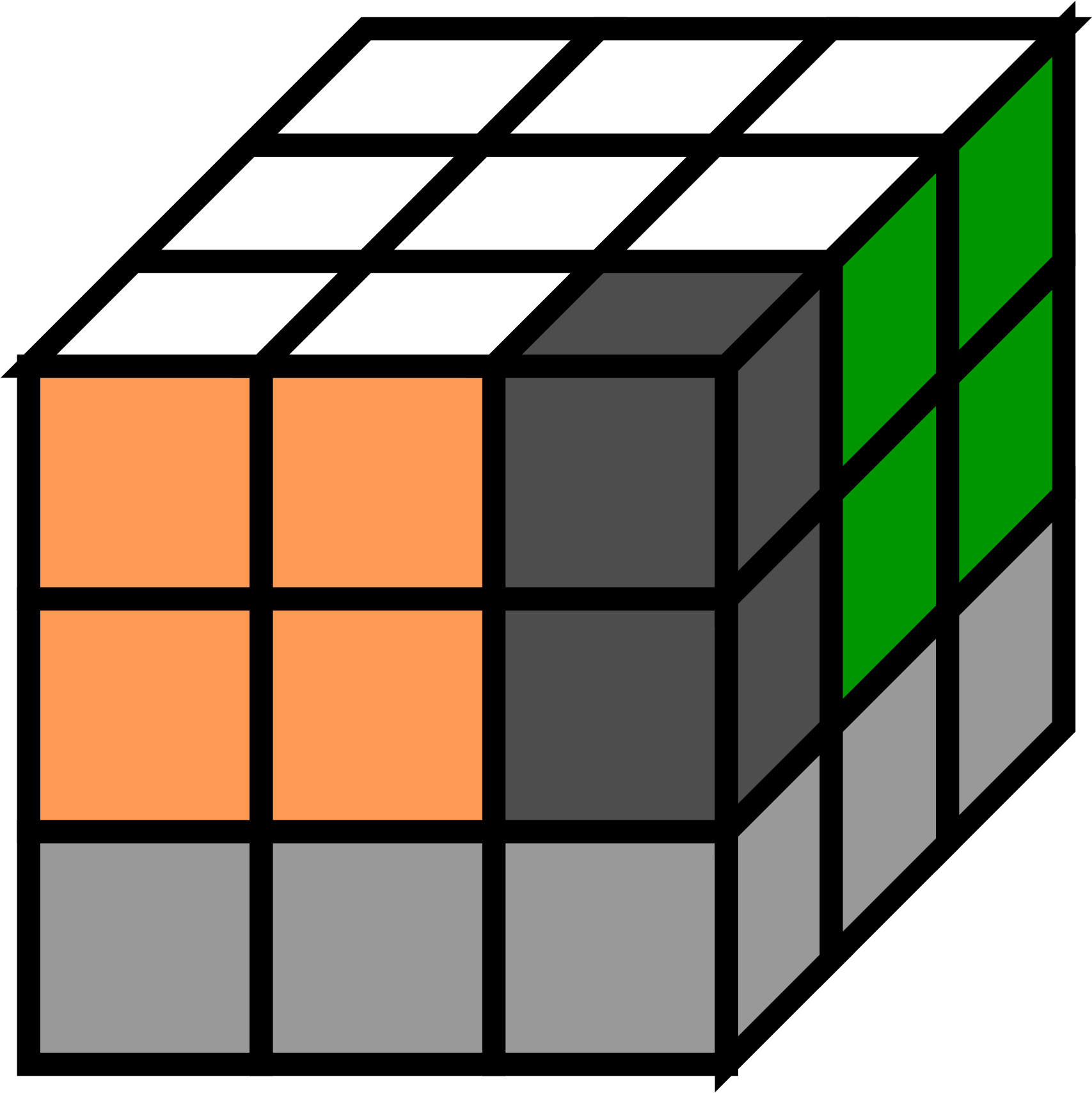 Open - Rubiks Cube (2000x2000)