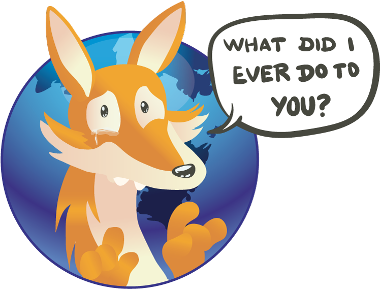 I've Given Up Firefox For Chrome - Cartoon (800x604)