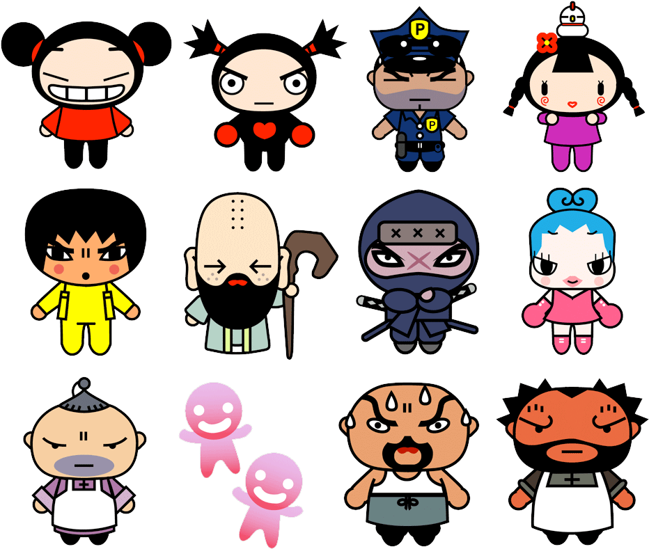 Pucca Too Bad Santa Was Left Out Of This Collection - Pucca Y Garu Personajes (940x796)