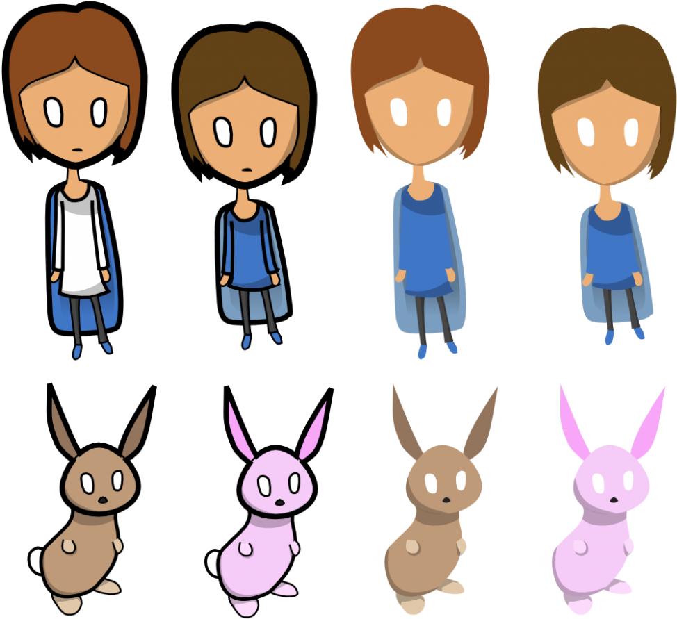 Additionally, Here Are Some Of The Characters I've - Cartoon (1024x968)