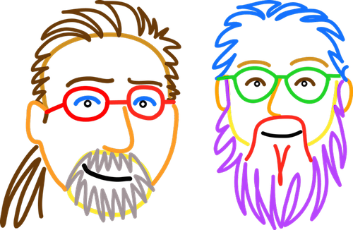 Illustration Of John Sumser And William Tincup Of Keyinterval - Illustration Of John Sumser And William Tincup Of Keyinterval (500x326)