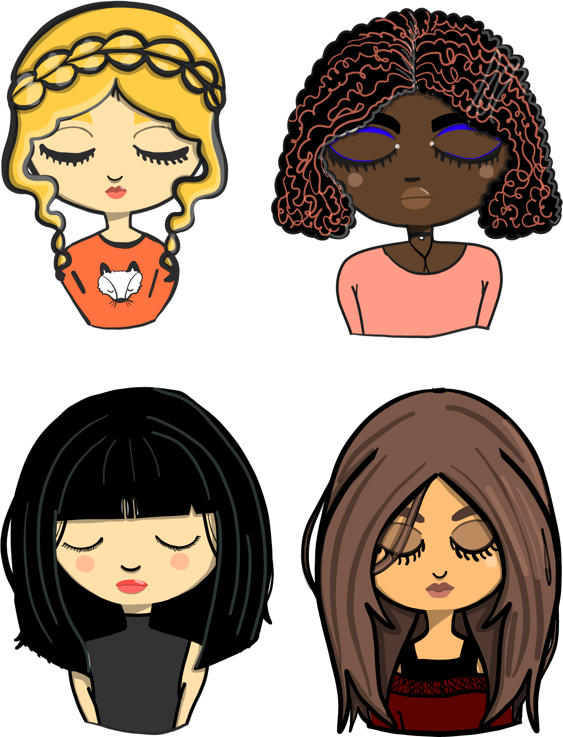 "the Fearless" - Cartoon (1237x1627)