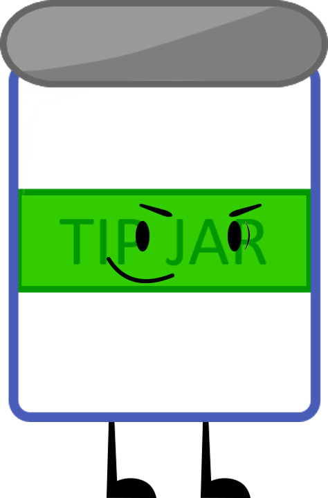 Tip Jar Pose By Treekothelizard - Tip Jar (474x721)