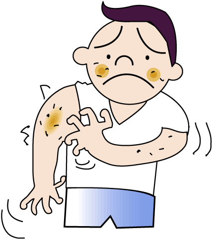 Allergy Clipart - Allergic Clipart (429x484)