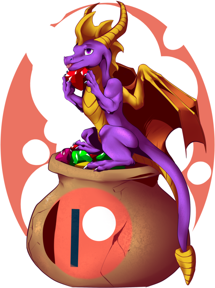Patreon Tip Jar By Illegal Spyro Fan - Cartoon (774x1032)