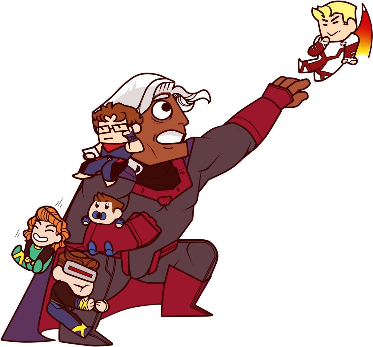 On Your Own You Wont Survive - Cartoon (1280x1159)