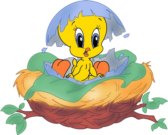 Tweety Bird - Baby Tweety Bird Png (600x600)